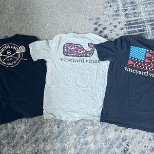 Vineyard Vines lacrosse tshirt bundle